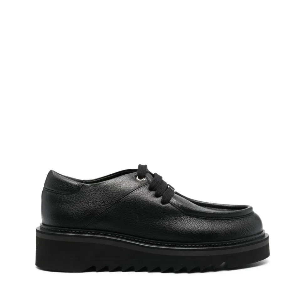50 mm Chunky Oxford-Schnürschuhe