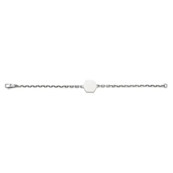 925 Sterlingsilber Armband mit Gucci Markenanhänger