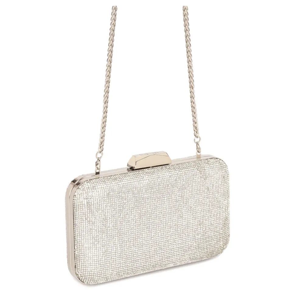 Abendtasche verziert mit Kristallen