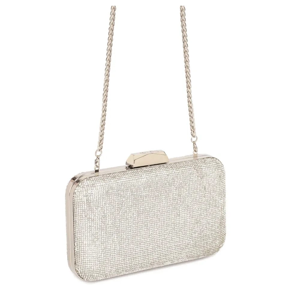 Abendtasche verziert mit Kristallen