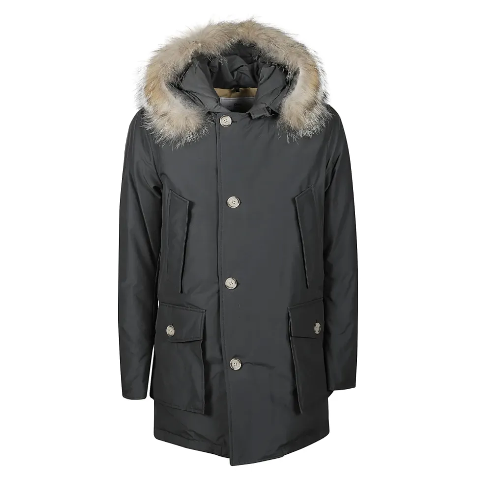 Abnehmbare Pelz Parka