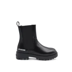 Abrasive Leder-Stiefeletten