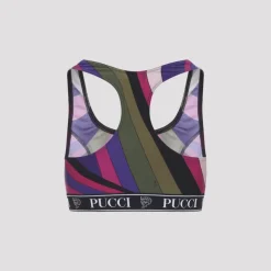 Abstract Stripe Racerback Sport-BH