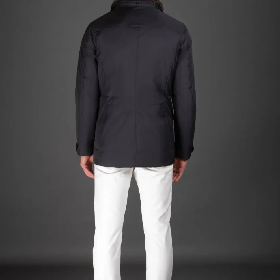 Acqua Doppelreihige Daunenjacke