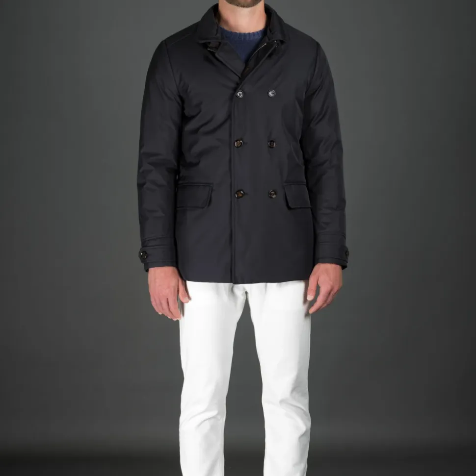 Acqua Doppelreihige Daunenjacke