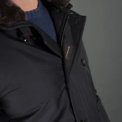Acqua Doppelreihige Daunenjacke