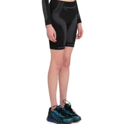 Aktive Biker Shorts in Gedämpftem Schwarz