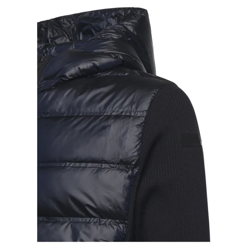 Amos Perla Duck Hood Zip Knit