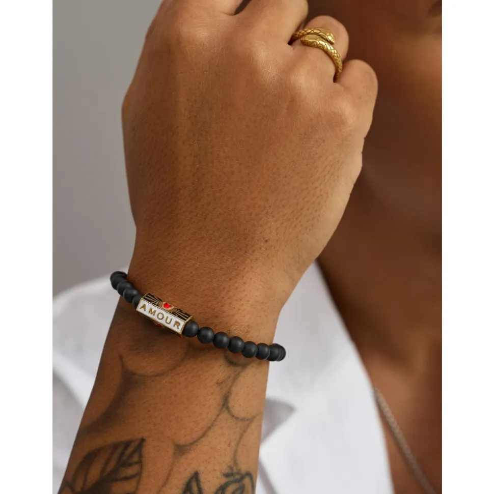 Amour Black Onyx Bracelet