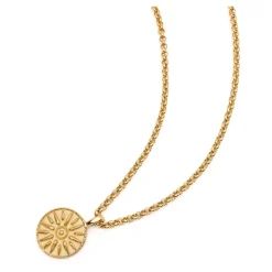Ancient Sun Pendant Necklace