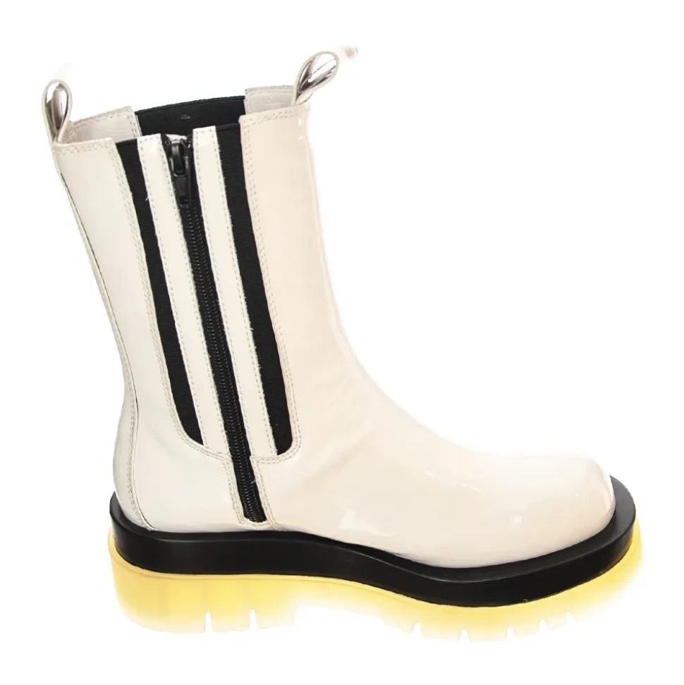 Ankle Boots Frühling/Sommer Multicolor Leder