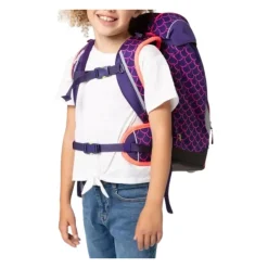Anpassbar Wasserabweisend Lila Kinder Rucksack