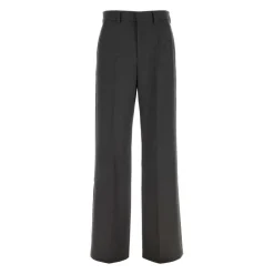 Anthrazitfarbene Wollhose