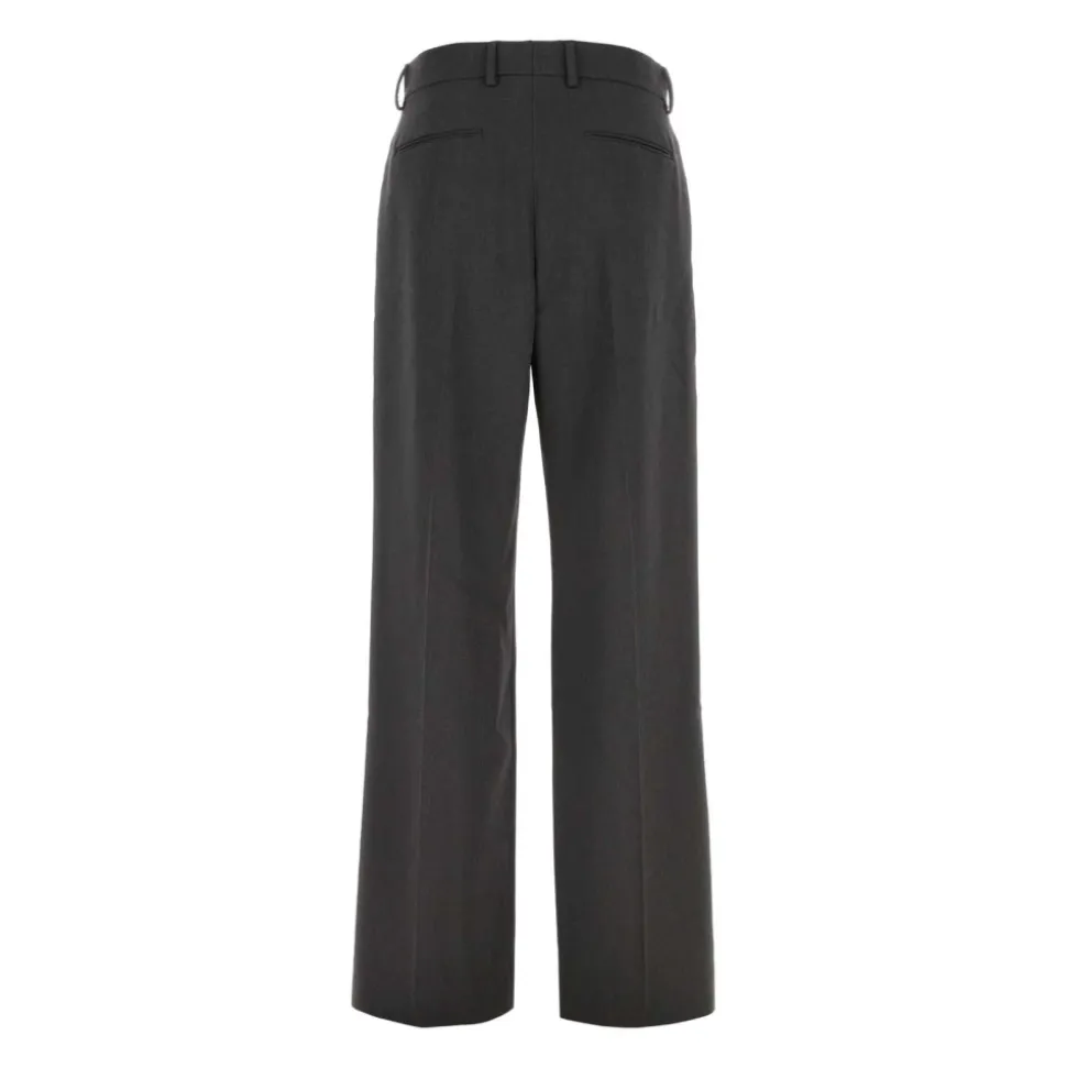 Anthrazitfarbene Wollhose