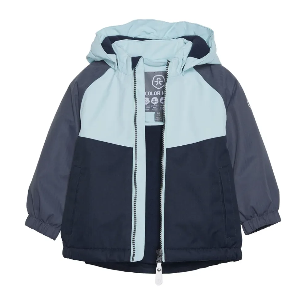 Aqua Esque Colorblock Jacke