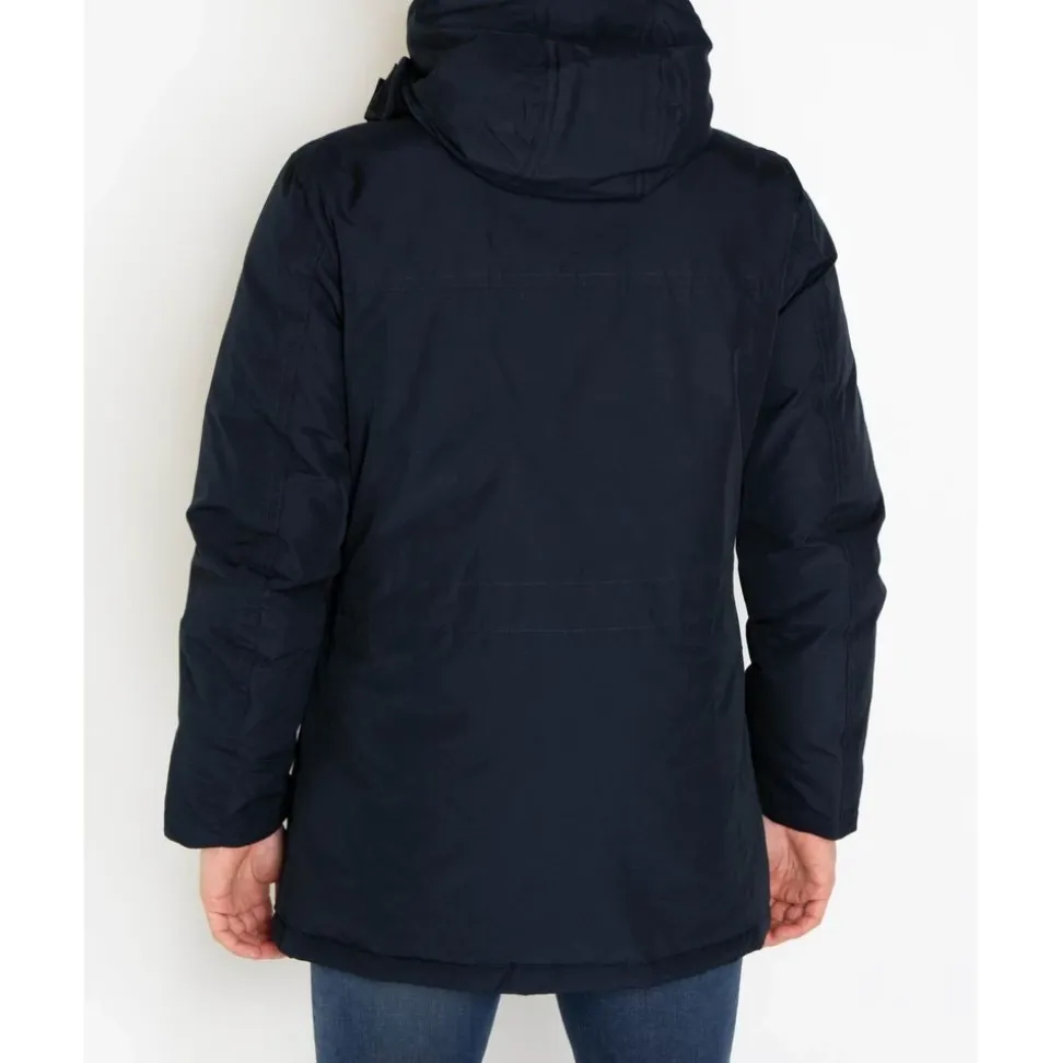 Arctic Parka Evolution Blaue Jacke