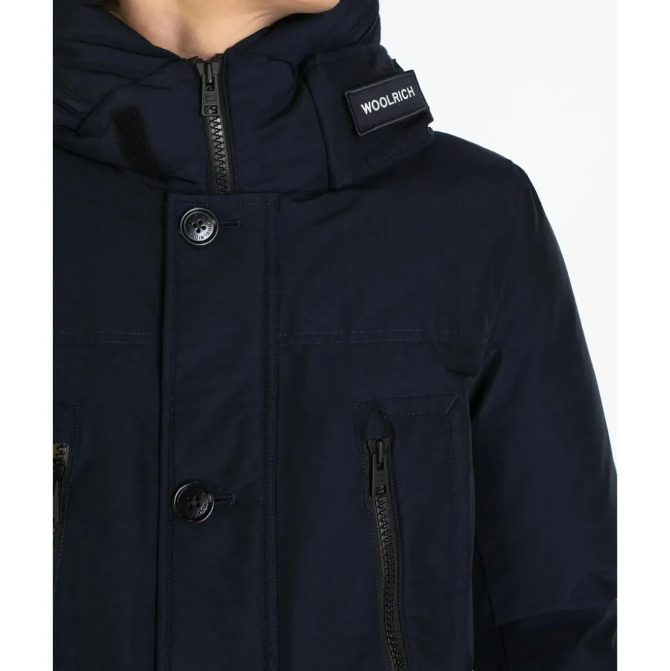 Arctic Parka Evolution Blaue Jacke