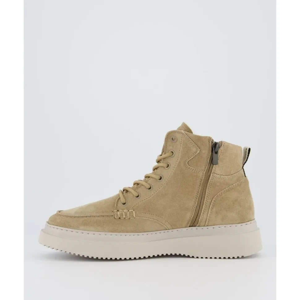 Arktischer Pelzstiefel in Beige