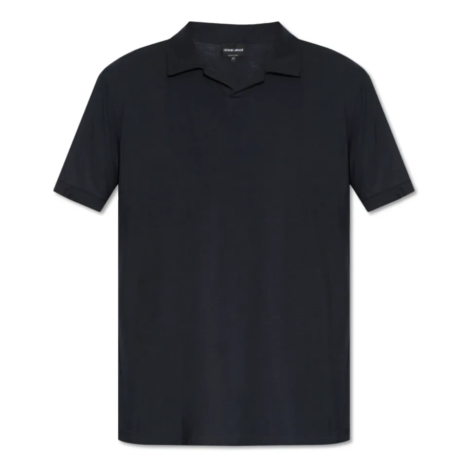 ASV Stretch Viscose Jersey Kurzarm-Poloshirt