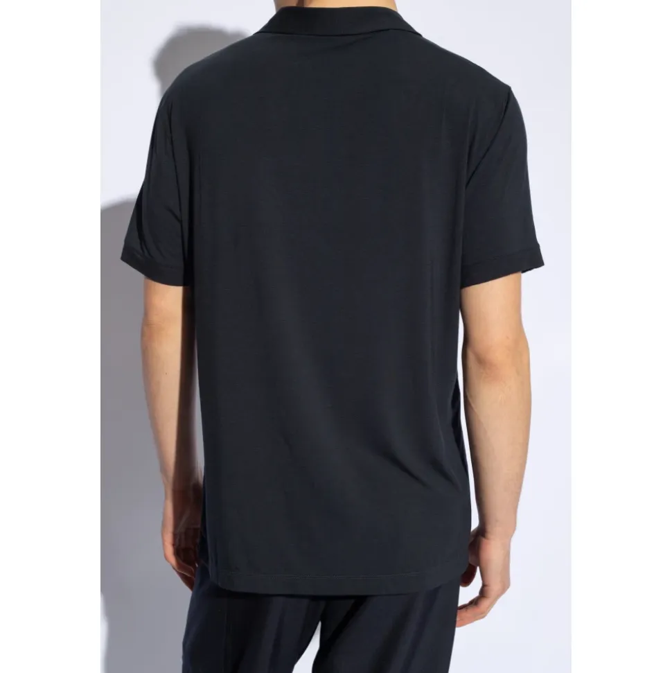 ASV Stretch Viscose Jersey Kurzarm-Poloshirt