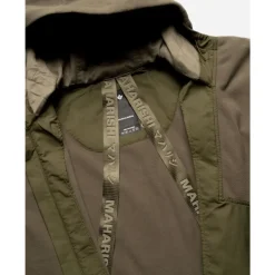 Asymmetrischer Fleece-Kapuzenpullover mit Reißverschluss