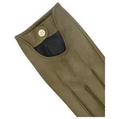 Ausgeschnittene Lederhandschuhe