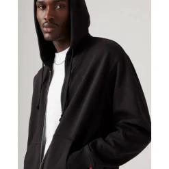 Authentisches Sweatshirt mit durchgehendem Reißverschluss