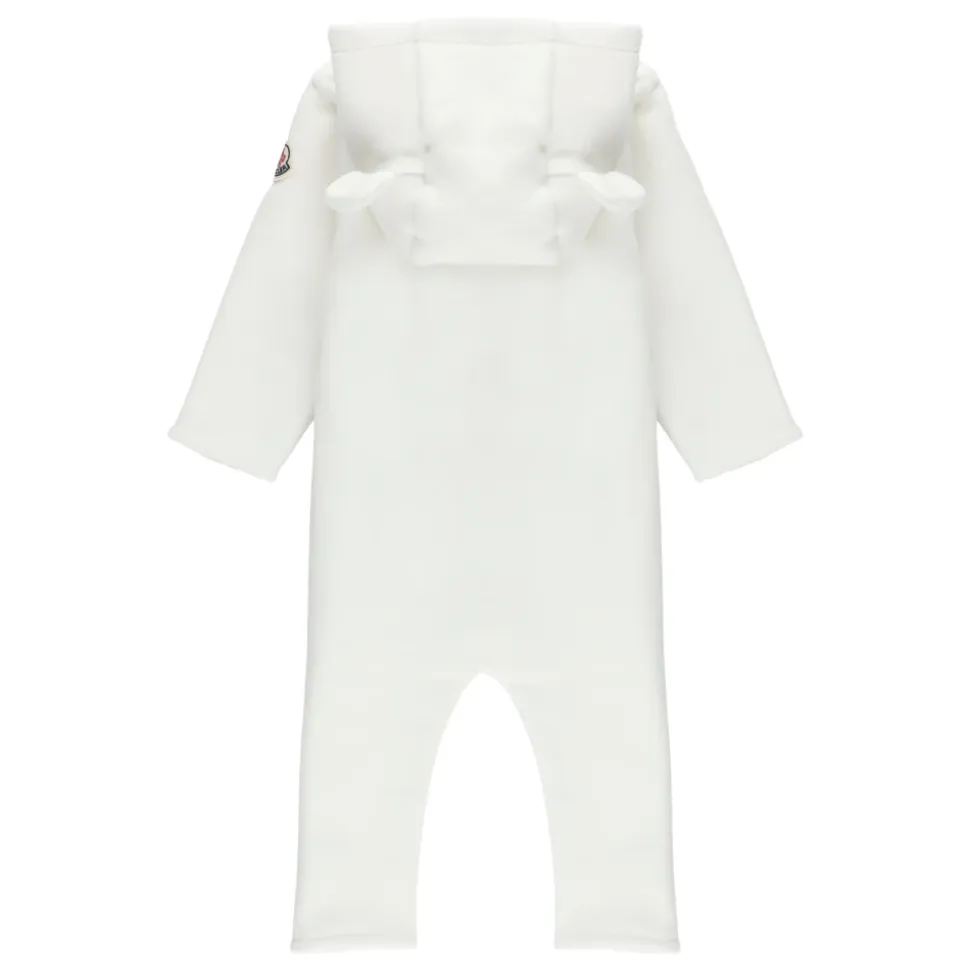 Baby Kapuzenkleid mit Logopatch