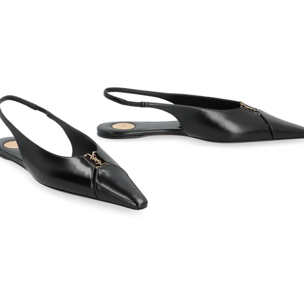 Babylone Slingback Ballerinas mit spitzer Zehenpartie