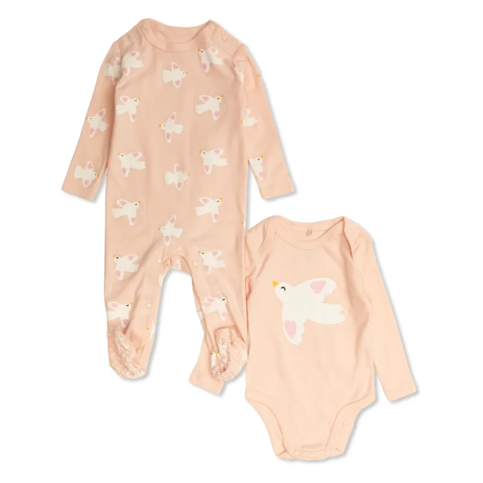 Baby-Set: Body und Schlafanzug