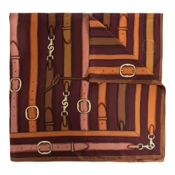Bag Strap Print Seiden-Carré