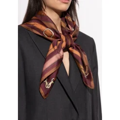 Bag Strap Print Seiden-Carré