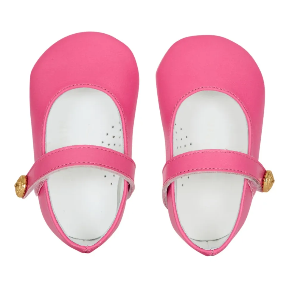 Ballerinas mit Knöpfen