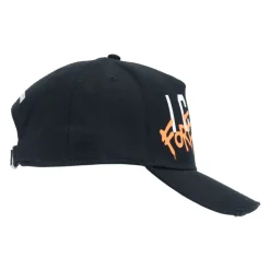 Baseball Cap mit Schnalle und Kontrastdruck