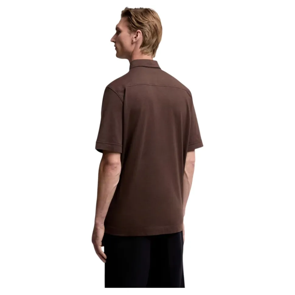 Baumwoll- und Kaschmir-Poloshirt