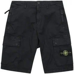 Baumwoll-Bermuda-Shorts