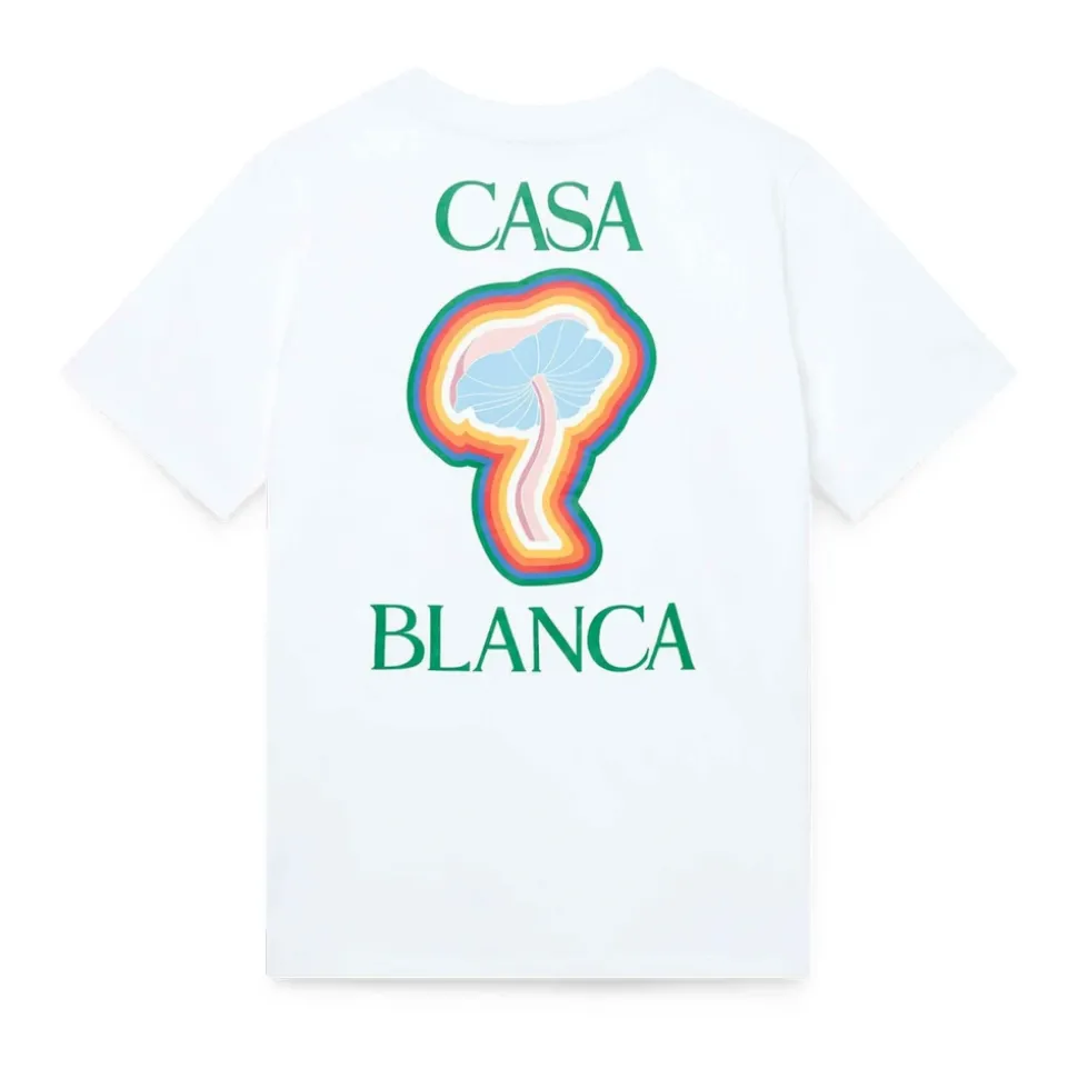 Baumwolle Logo Print T-Shirt