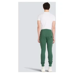 Baumwoll-Sweatpants mit flockigem Paris-Logo