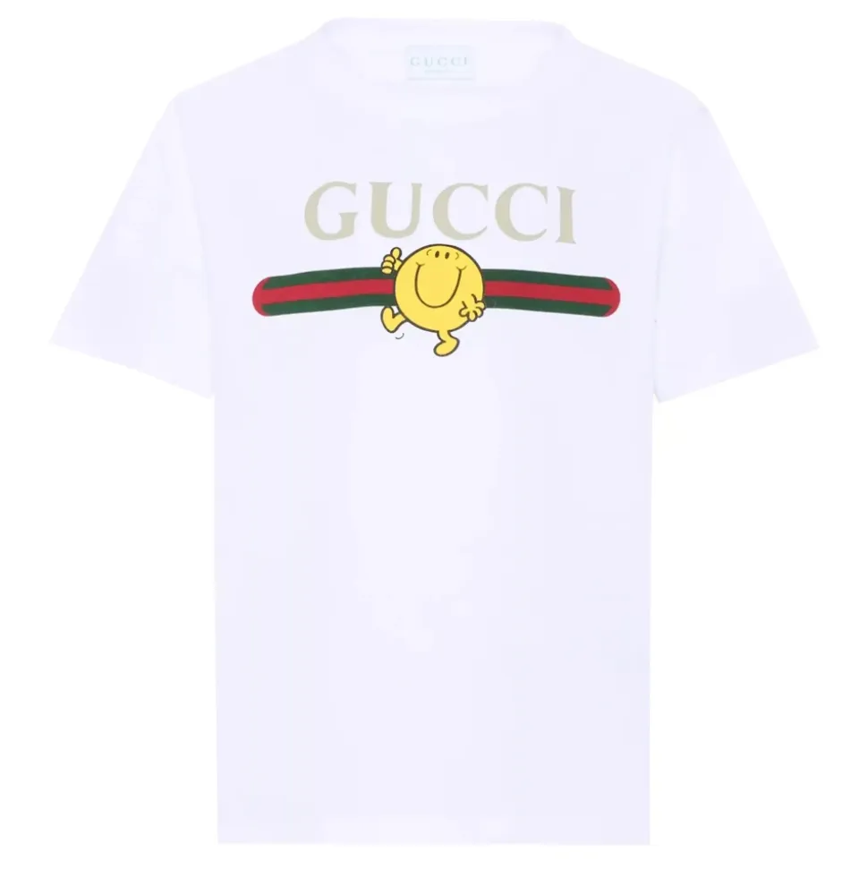 Baumwoll-T-Shirt mit Print