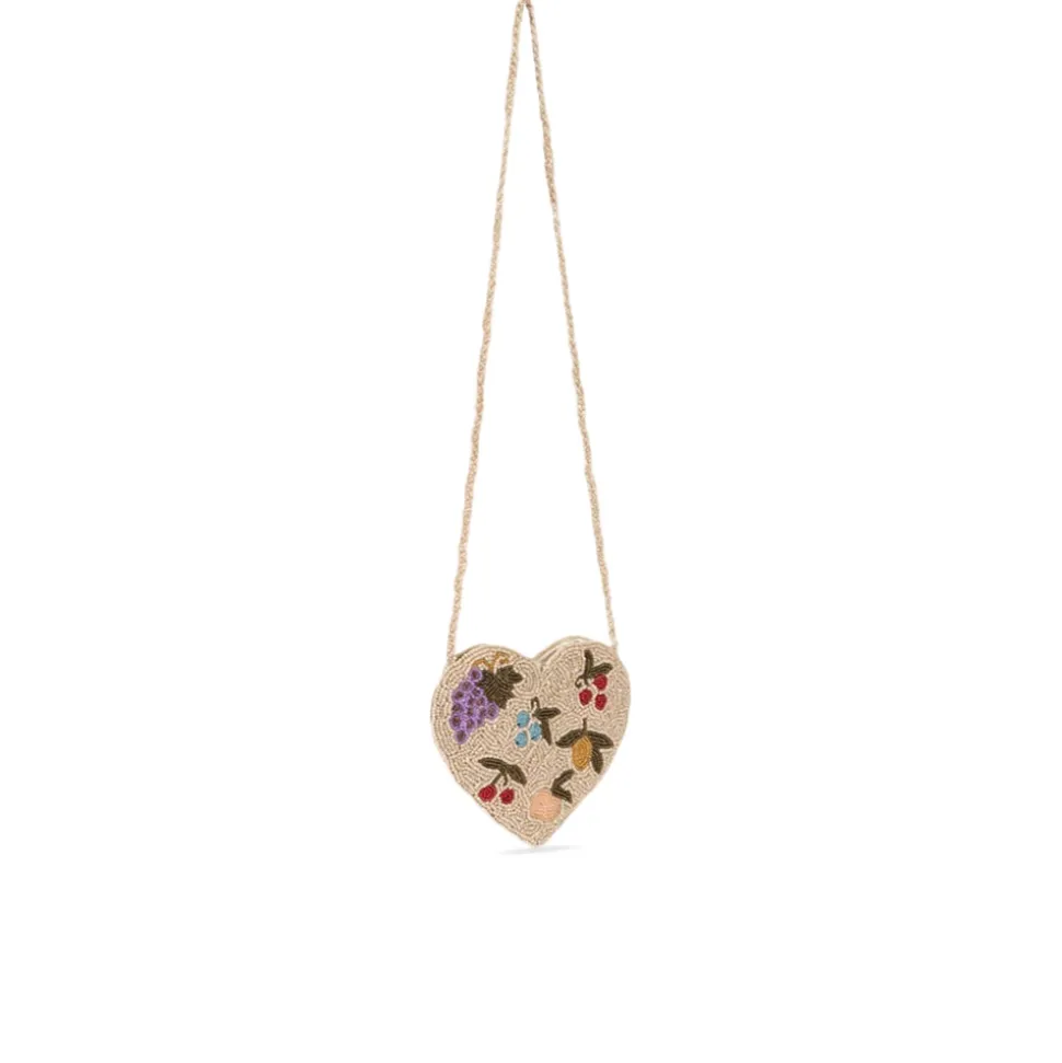 Beaded Heart Bag