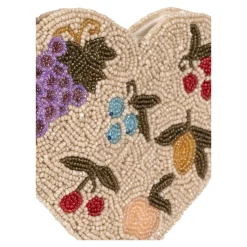 Beaded Heart Bag