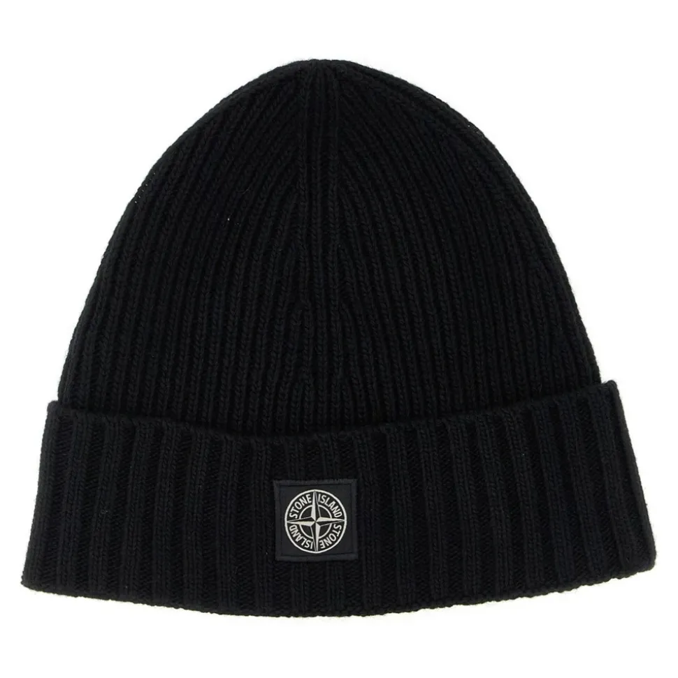 Beanie mit Kompass-Logo-Aufnäher