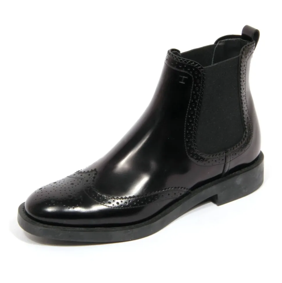 Beatles Chelsea Stiefel Elastisch Schwarz