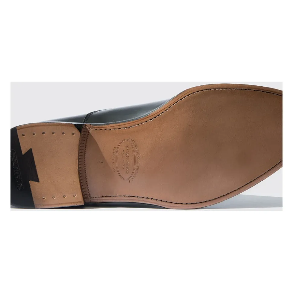 Beaumont Black Oxfords - Handgefertigt
