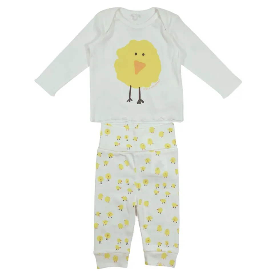 Bedrucktes Baumwoll-Pyjama-Set
