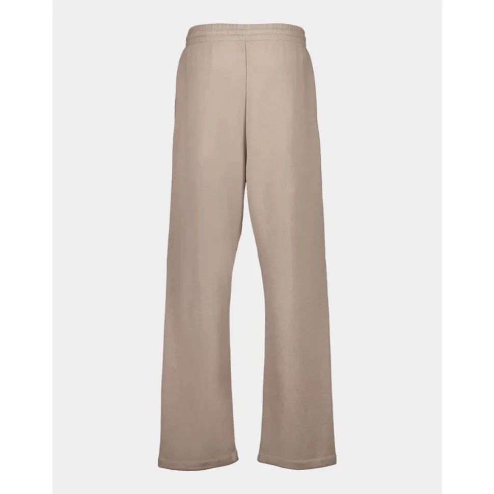 Beige Baumwoll-Kaschmir-Relaxte Sweatpant