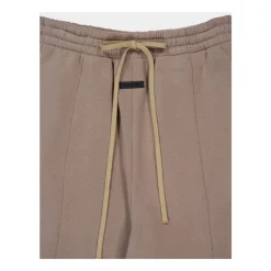 Beige Baumwoll-Kaschmir-Relaxte Sweatpant