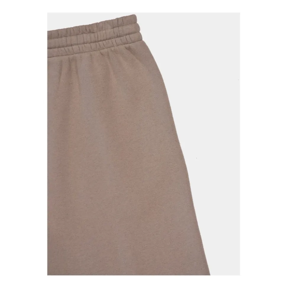 Beige Baumwoll-Kaschmir-Relaxte Sweatpant