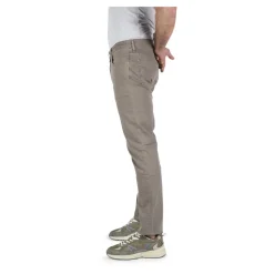 Beige 5-Pocket Herrenhose