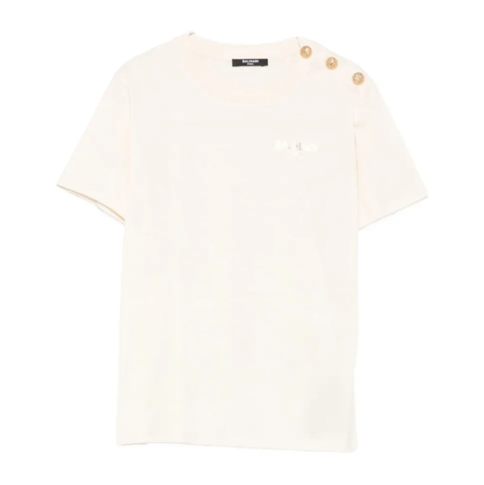 Beiges T-Shirt für Mädchen
